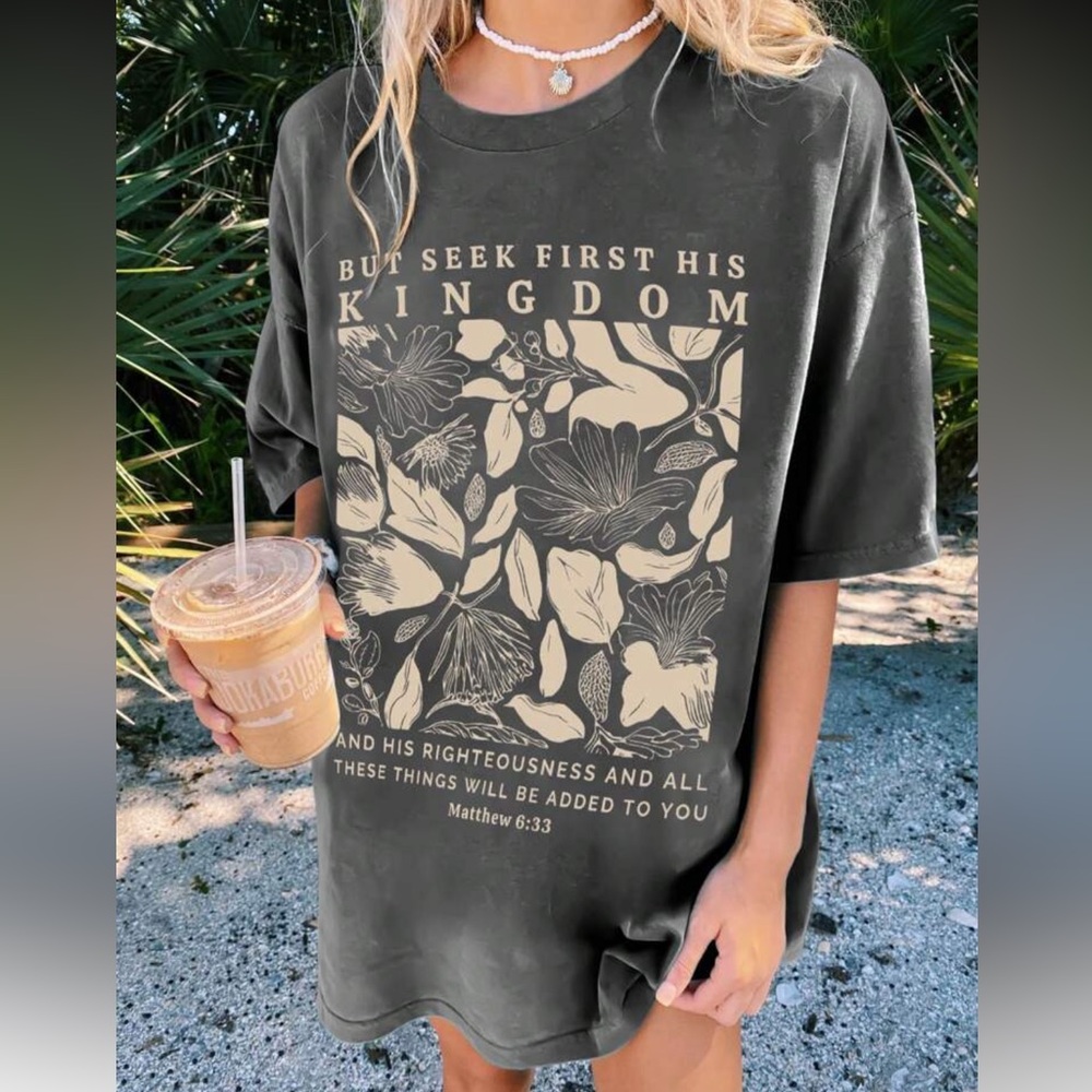 Graphic T-Shirt with Inspirational Quote
